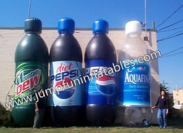 advertising bottles / inflatable bottle replica / inflatable cola drink bottle / inflatable mineral water bottles