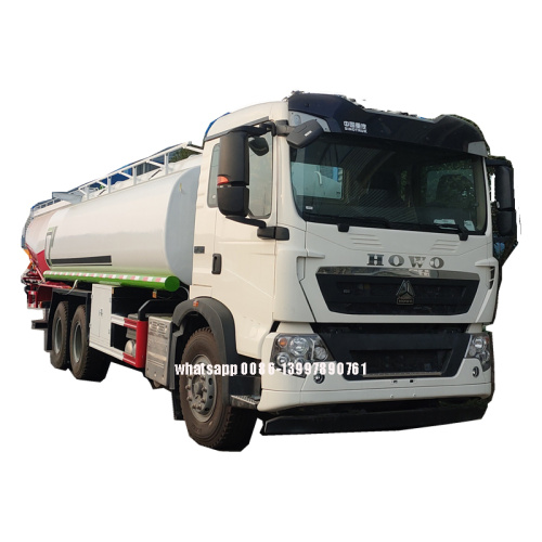 New HOWO 6X4 25000liters Construction Water Tank Truck