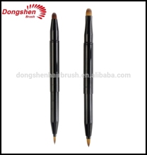 Duo end eyeshadow make up brush,duo end retractable makeup eyeshadow brush