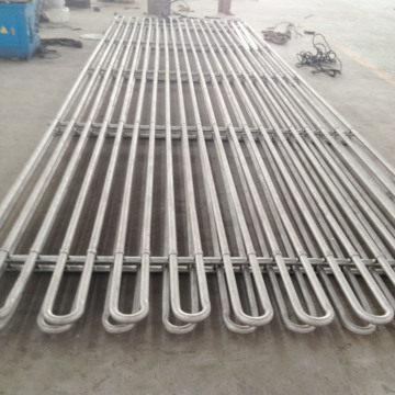 Titanium pipe evaporator for sewage treatment