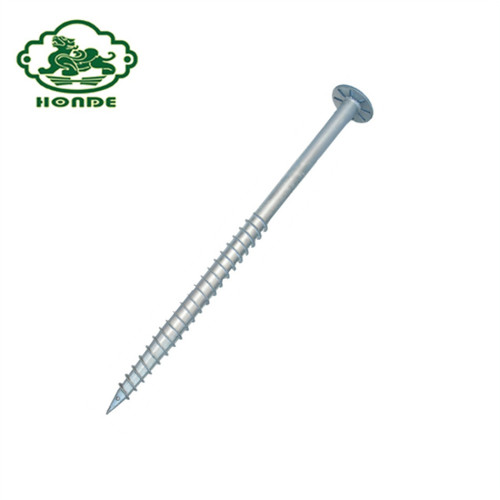 Ground Screw Pole Anchor Untuk Sistem Solar Racking