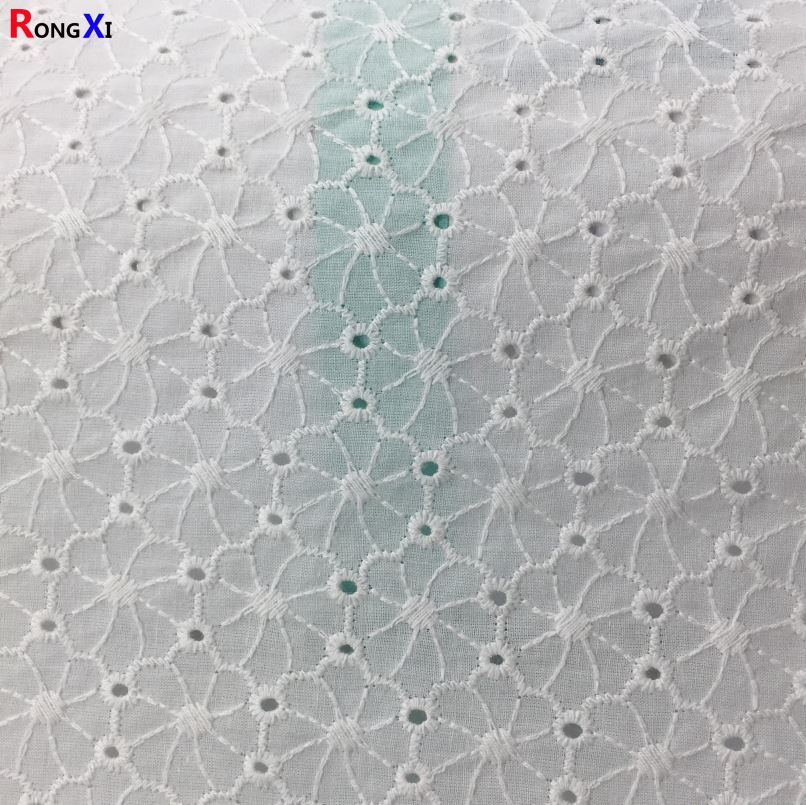 RXF0567 Brand Japan embroidery Round Flower New Cotton Fabric