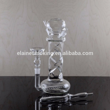 Factory Hand Blown Glass Hookah Wholesale Hookah Chisha Glass