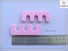 Individual toe separator, eva toe separator For Manicure Pedicure Nail Tool