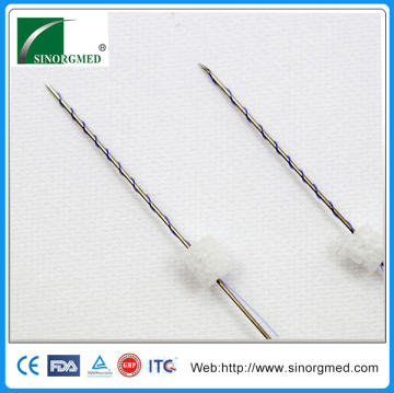 Skin tightening 25G face lift double screw thread