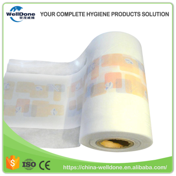 Adult Diaper Breathable Center Laminated Film with Printing