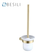 High-Quality Wall-Mounted Stainless Steel Toilet Brush Holder for Modern Bathrooms