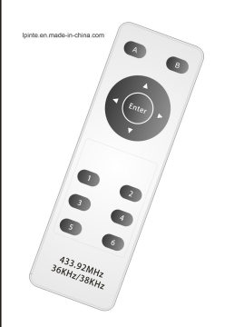 RF Remote Control 433.92 Both IR Codes 36kHz TV Lift