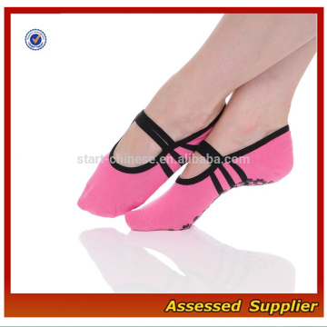 Custom Anti Slip Ballet Dance Socks/Women's Ballet Grip Socks Barre Pilates Yoga MLL740