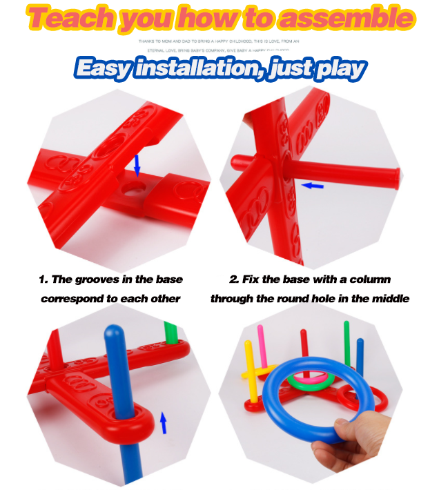 2021 hot-selling parent-child interactive ring outdoor game throwing ring throwing ring toy