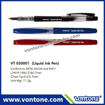 NON MOQ liquid ink pen