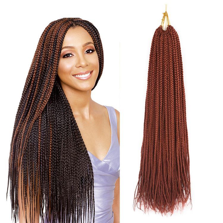 Julianna Morgan 14 Inch Bohemian 7 Packs Goddess Faux Locs Box Braid Braids Twists Crochet Synthetic Hair Extensions