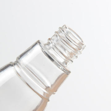 Botella cuentagotas de vidrio con forma de tambor de 30 ml