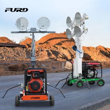 1600W Generator Powered LED Light Tower FZM-1000