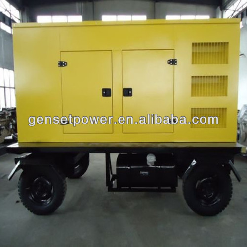 60kw to 320kw Silent Trailer Mobile Generator Diesel