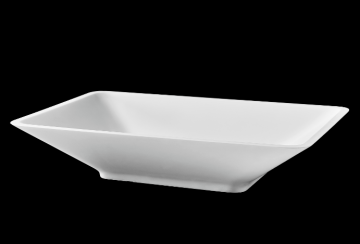 Modern pure acrylic PMMA countertop washbasin