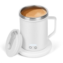 Smart Stainless Steel Self-Heating Coffee Mug with Temperature Control