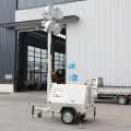 Dependable performance elevating diesel powered light tower