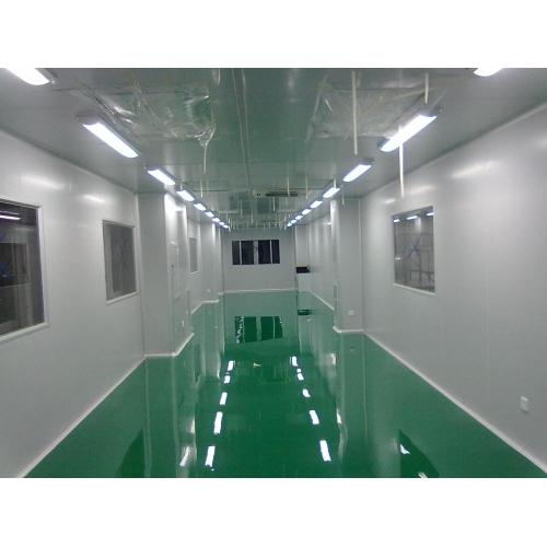 Professional clean room with HVAC