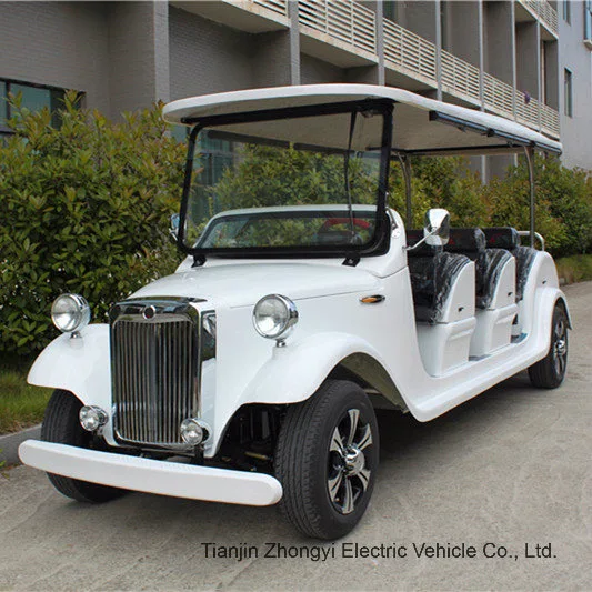 8 Person Vintage Classic Sightseeing Car with Ce Approved