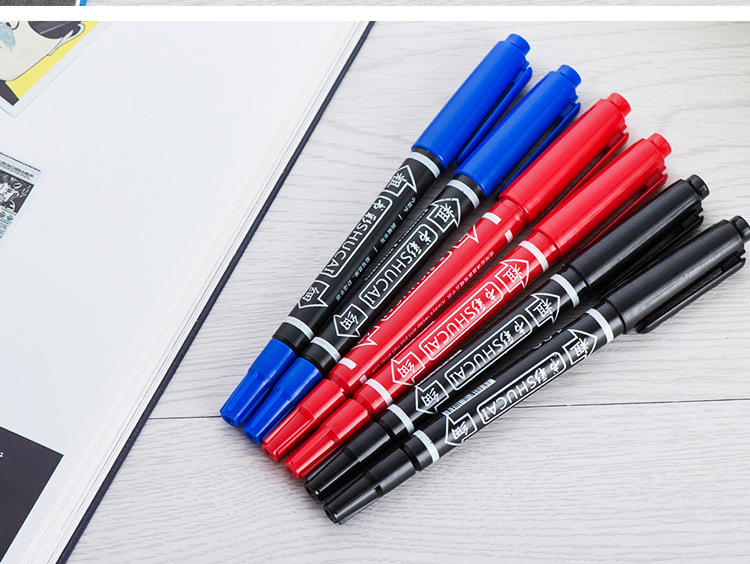 Colorful Acrylic Marker Non Removable Permanent  Black Color Markers Are Not Erasable