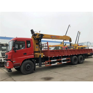 Dongfeng 240Hp 6x4 grue montée sur camion 8 tonnes