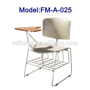 School furniture chair with tablet arm