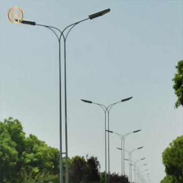 High Quality Galvanized Street Light Pole