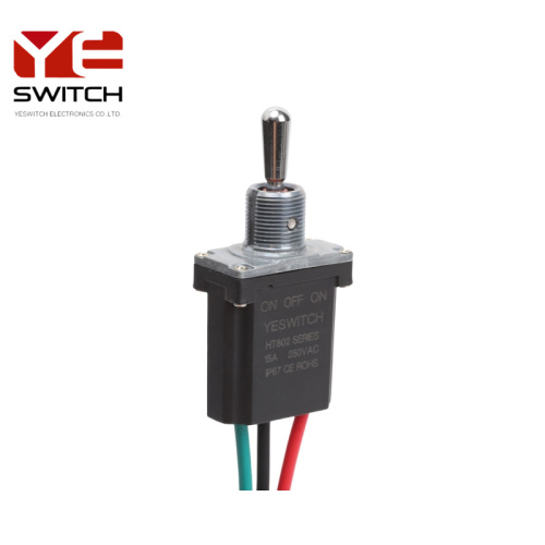 Yeswitch HT802 Máy móc chống thấm máy móc bộ công tắc chuyển đổi dây điện