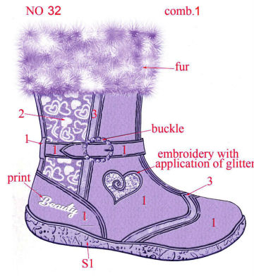 2014 fashion winter snow boot