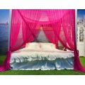 Mosquito nets Princess Bed Canopy Rose Red