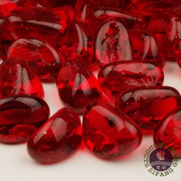 New Color Fire Pit Glass, Fire glass, Hot sale red glass for fire pit