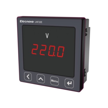 LED Display Single Phase Panel Mounted Ampere Meter