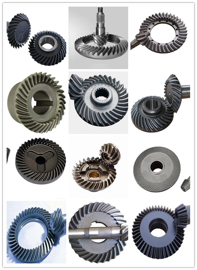 Ketepatan CNC Pembuatan Tekstil Mesin Bevel Gear