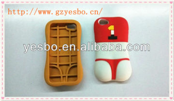 new design Sexy bikini silicone case for iphone 4g 5g