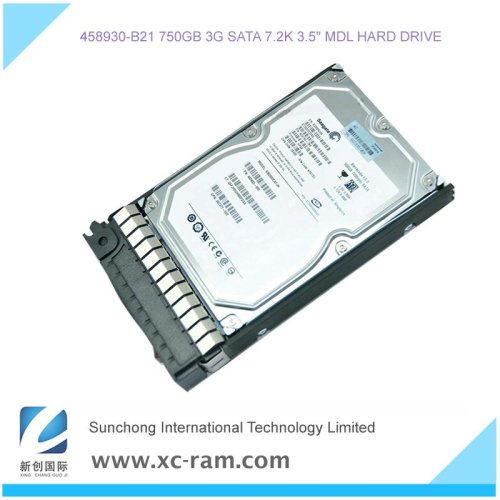 750GB 3G SATA 7.2K 3.5" MDL HDD 458930-B21 Server Hard Disk for Server