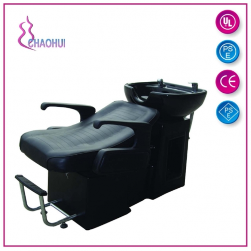 Chaise de shampooing multifonctionnelle noire