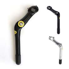 Bicycle Stem 25.4mm/22.2mm Aluminum Alloy Adjustable Handlebar Tate Mountain Bike Adjustable Stem