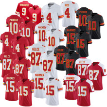 Kansas City Chiefs Jerseys: Patrick Mahomes, Travis Kelce, Pacheco, Rice, Butker Limited Stitched Shirts