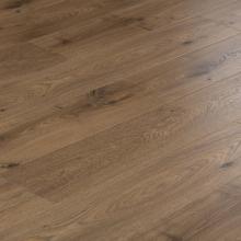 EIR Dark Beige V-Groove Oak Laminate Flooring