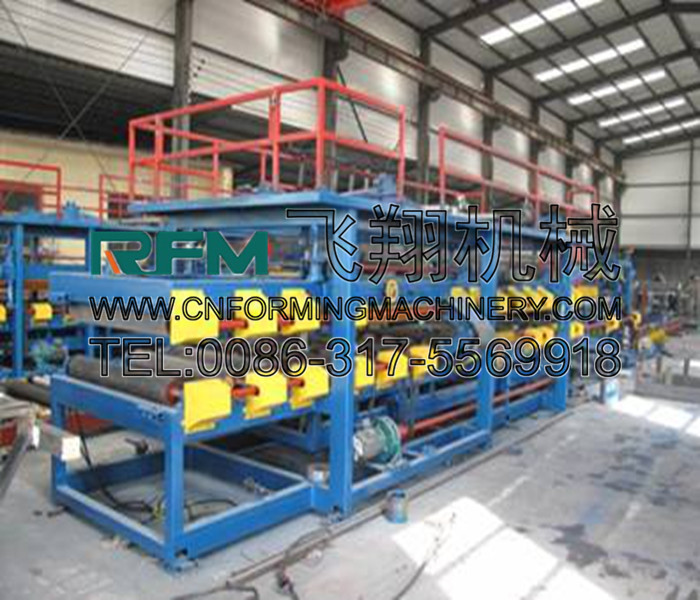 FX rock wool sandwich panel making line machine