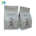 Flat bottom tea sealable pouches printing