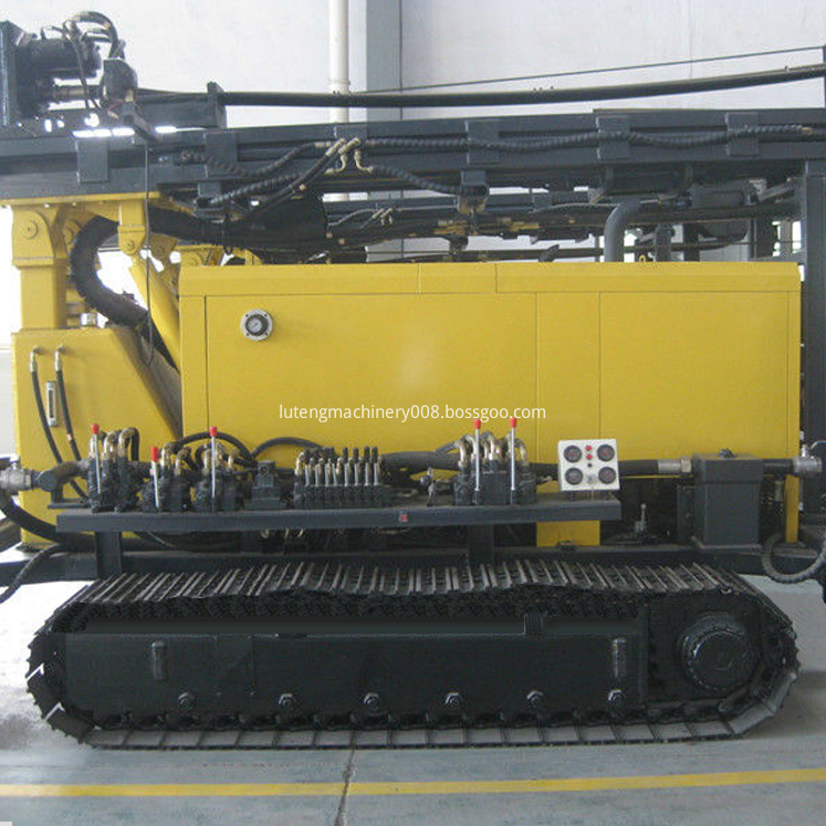 Plataforma de perforación multifuncional del pozo de agua de la correa eslabonada Multifunction Crawler Water Well Drilling Rig
