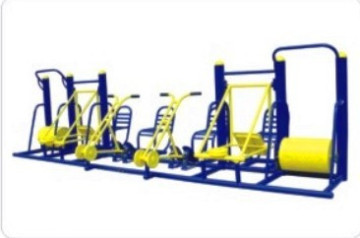 outdoor fitness equipment set