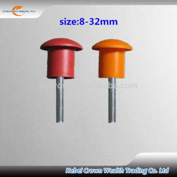 fiber reinforced plastics mushroom type rebar cap