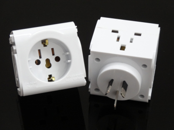 Universal International Plug Adapter Swiss World Travel AC Power Charger Adaptor