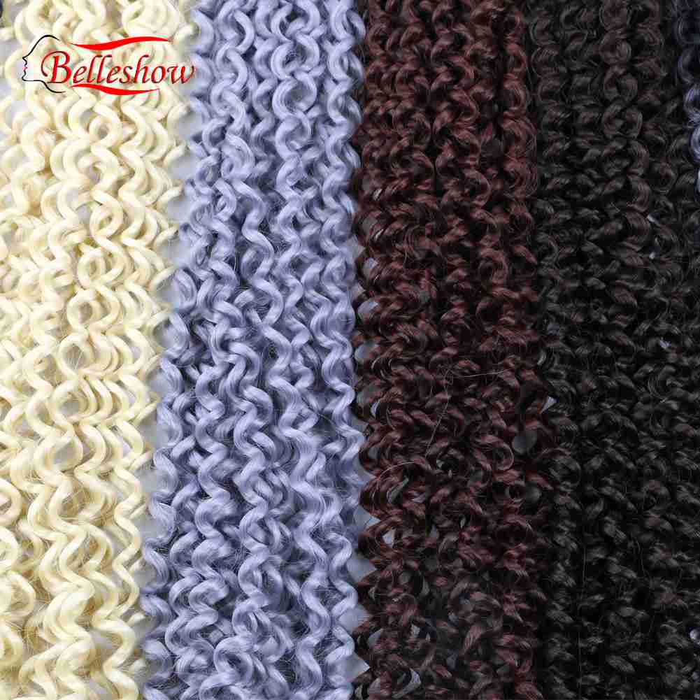 Hot sell wholesale 22inch  freetress deep twist crochet hair freetress water wave hair ombre braiding hair