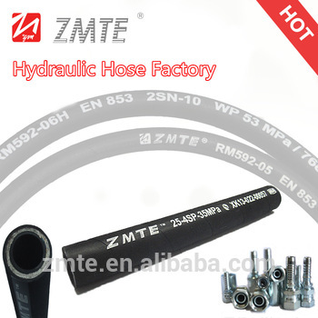 SAE R9 Flexible high pressure Hydraulic Rubber Hose and Fitting