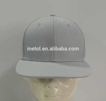 2015 new fashion blank flatbill fitted cap