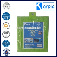bright green waterproof qingdao hdpe tarpaulin sheet 100% virgin material pe tarpaulin